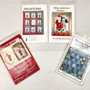1990s Christmas Quilt Appliques – NIP